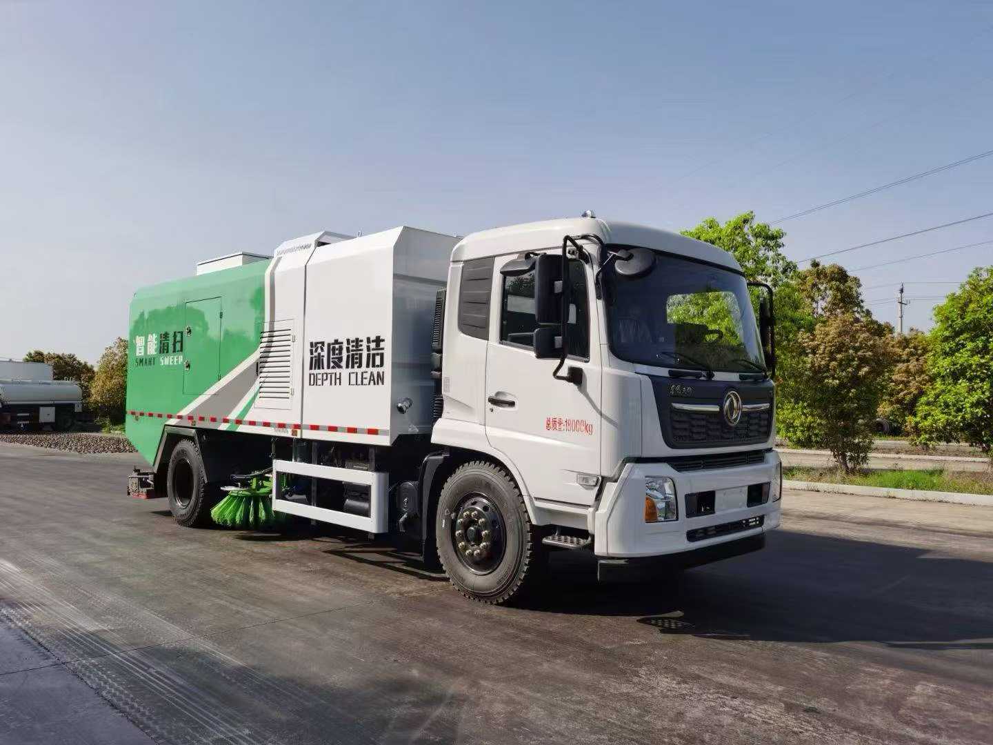 東風天錦18噸道路污染清除車